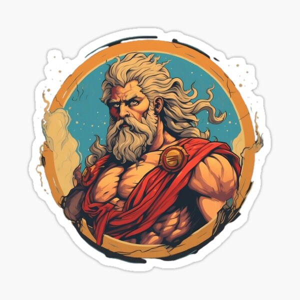 Odin Zeus Fusion ZODIN god Sticker by StarDust43