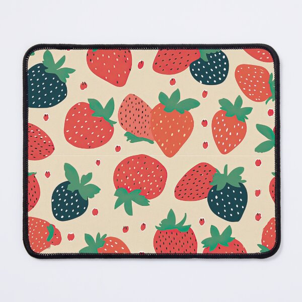 Item preview, Colorful Strawberries Fruit Pattern designed and sold by Wonder Of Light.