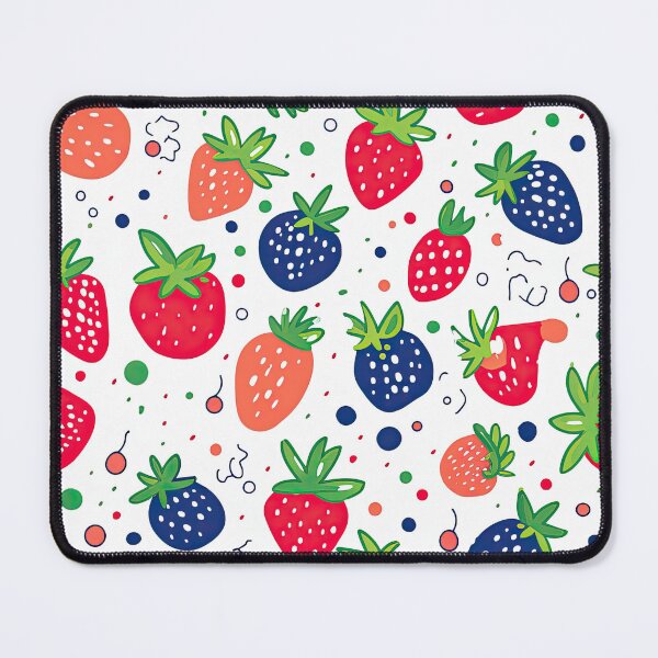 Item preview, Colorful Strawberries Fruit Pattern designed and sold by Wonder Of Light.