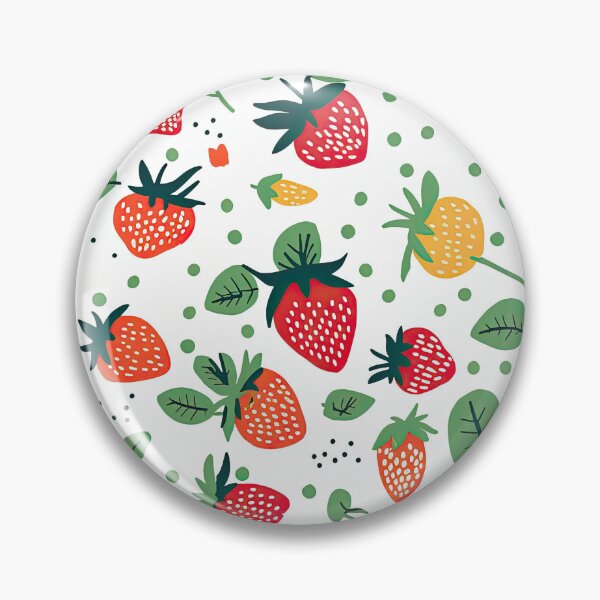 Item preview, Colorful Strawberries Fruit Pattern designed and sold by Wonder Of Light.
