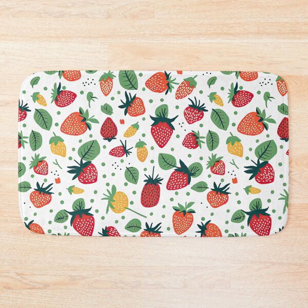 Item preview, Colorful Strawberries Fruit Pattern designed and sold by Wonder Of Light.