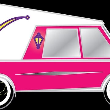Artwork thumbnail, Pink Spider Hearse by HearseMerch