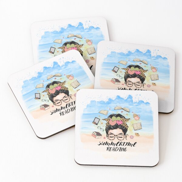 Item preview, Summertime reading, read more books in the beach designed and sold by LuckyFamily.