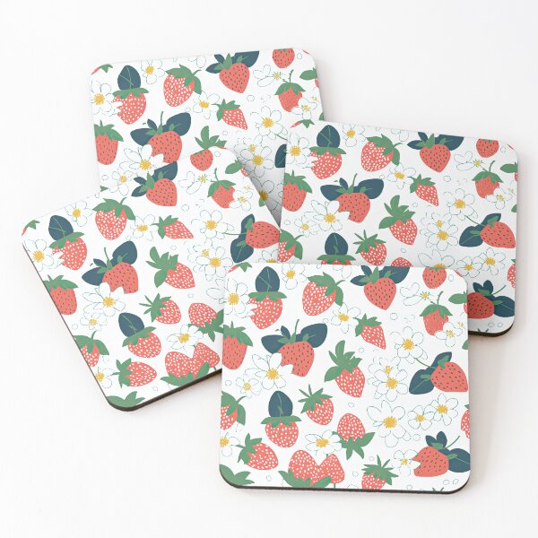 Item preview, Colorful Strawberries Fruit Pattern designed and sold by Wonder Of Light.