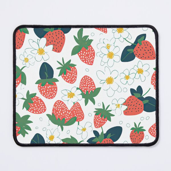 Item preview, Colorful Strawberries Fruit Pattern designed and sold by Wonder Of Light.