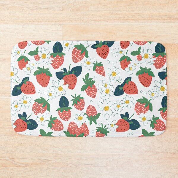 Item preview, Colorful Strawberries Fruit Pattern designed and sold by Wonder Of Light.