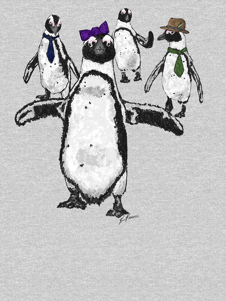 Thumbnail 7 of 7, Classic T-Shirt, Cool Penguin designed and sold by ImagineMeraki.