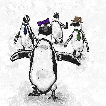 Artwork thumbnail, Cool Penguin by ImagineMeraki