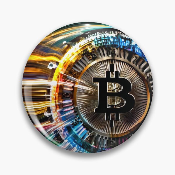 Item preview, Bitcoin logo in motion: An explosion of brilliance and energy. designed and sold by Jhuvel.