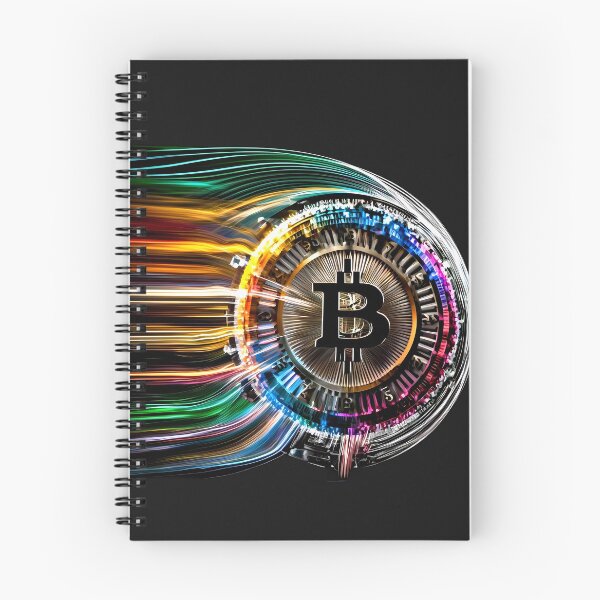 Item preview, Bitcoin logo in motion: An explosion of brilliance and energy. designed and sold by Jhuvel.