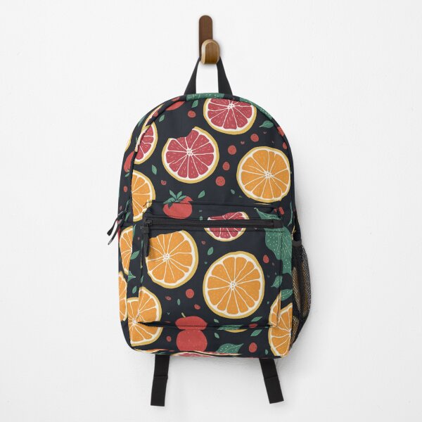 Item preview, Fun Colorful Citrus Grapefruits And Oranges And Green Leaves Pattern designed and sold by Zazizu.