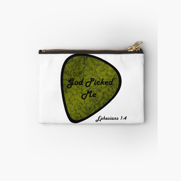 Item preview, God Picked Me Ephesians Guitar Pick Reformed Christian Humor Yellow designed and sold by KCTraders.