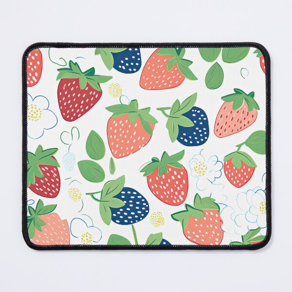Item preview, Colorful Strawberries Fruit Pattern designed and sold by Wonder Of Light.