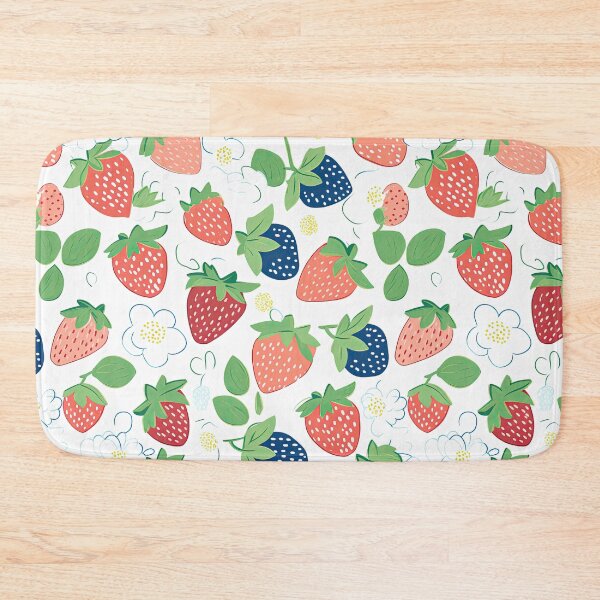 Item preview, Colorful Strawberries Fruit Pattern designed and sold by Wonder Of Light.