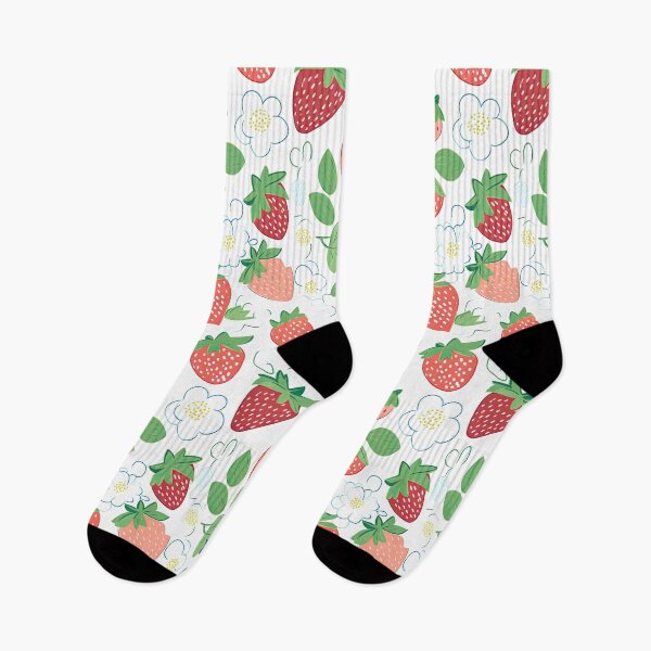 Item preview, Colorful Strawberries Fruit Pattern designed and sold by Wonder Of Light.