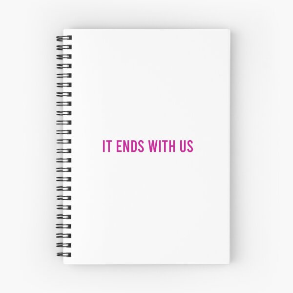Item preview, It Ends With us quote by Colleen Hoover designed and sold by ittrombino.