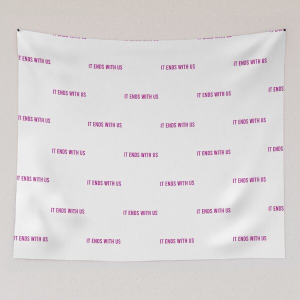 Item preview, It Ends With us quote by Colleen Hoover designed and sold by ittrombino.