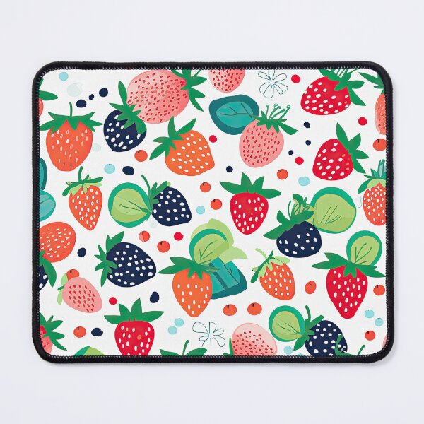 Item preview, Colorful Strawberries Fruit Pattern designed and sold by Wonder Of Light.