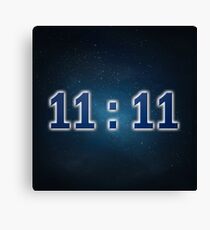 11:11 Canvas Print