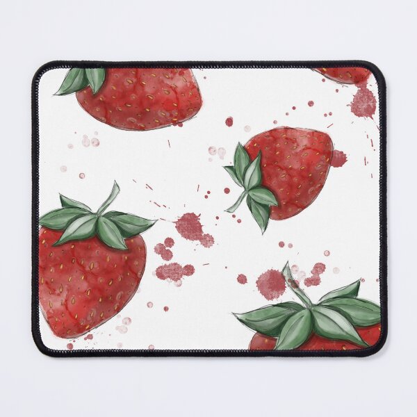 Item preview, Strawberry Splatter designed and sold by ZCFineArt.