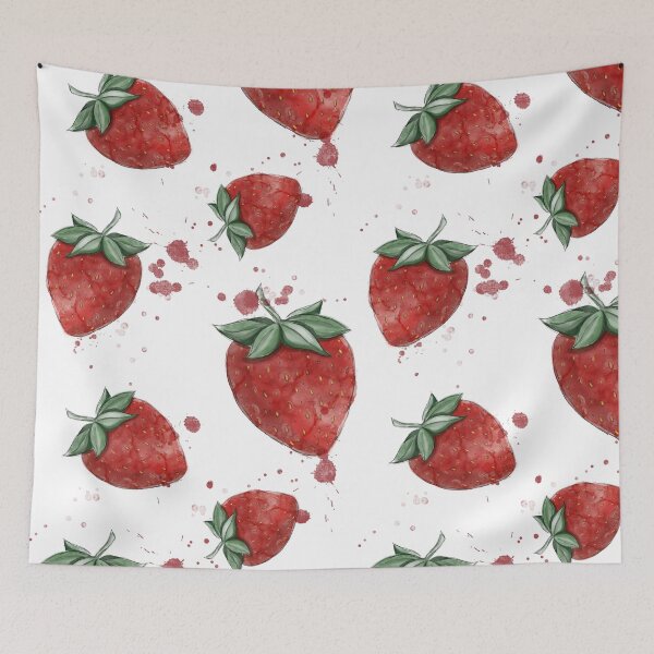 Item preview, Strawberry Splatter designed and sold by ZCFineArt.