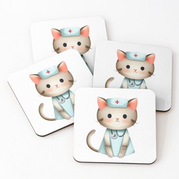 Item preview, Nurse,Doctor Cat designed and sold by GLORY-LIFE.