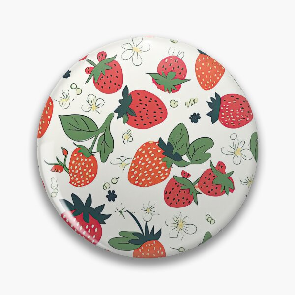 Item preview, Colorful Strawberries Fruit Pattern designed and sold by Wonder Of Light.