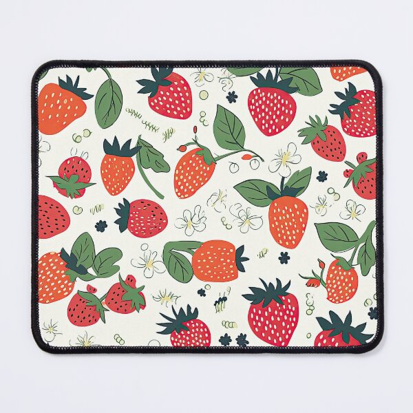 Item preview, Colorful Strawberries Fruit Pattern designed and sold by Wonder Of Light.