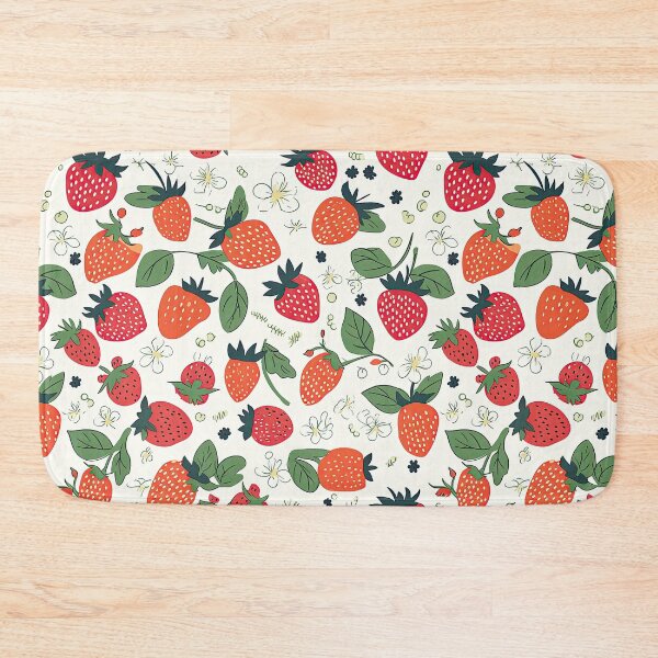 Item preview, Colorful Strawberries Fruit Pattern designed and sold by Wonder Of Light.