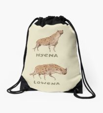 Hyena Lowena Drawstring Bag