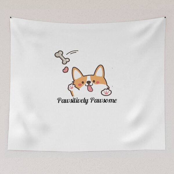 Item preview, Pawsitively Pawsome Cute Dog designed and sold by AccendoStore.