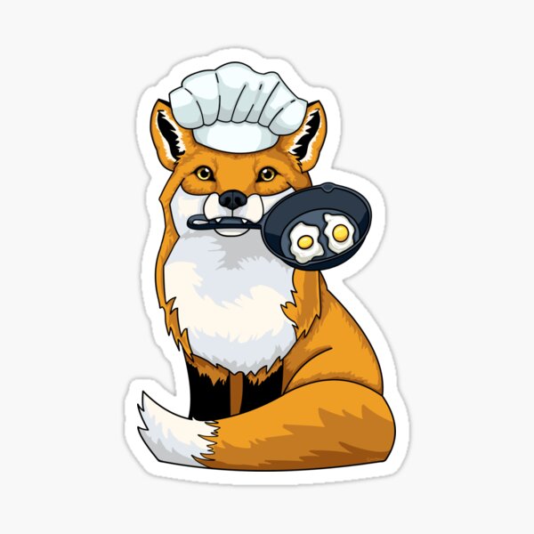 Item preview, Fox Chef designed and sold by CritterStech.