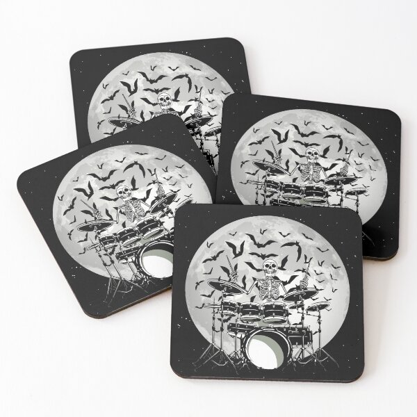 Item preview, Rock On Rock Star Concert Skeleton Drummer Punk Music Mens designed and sold by pipsmerch.