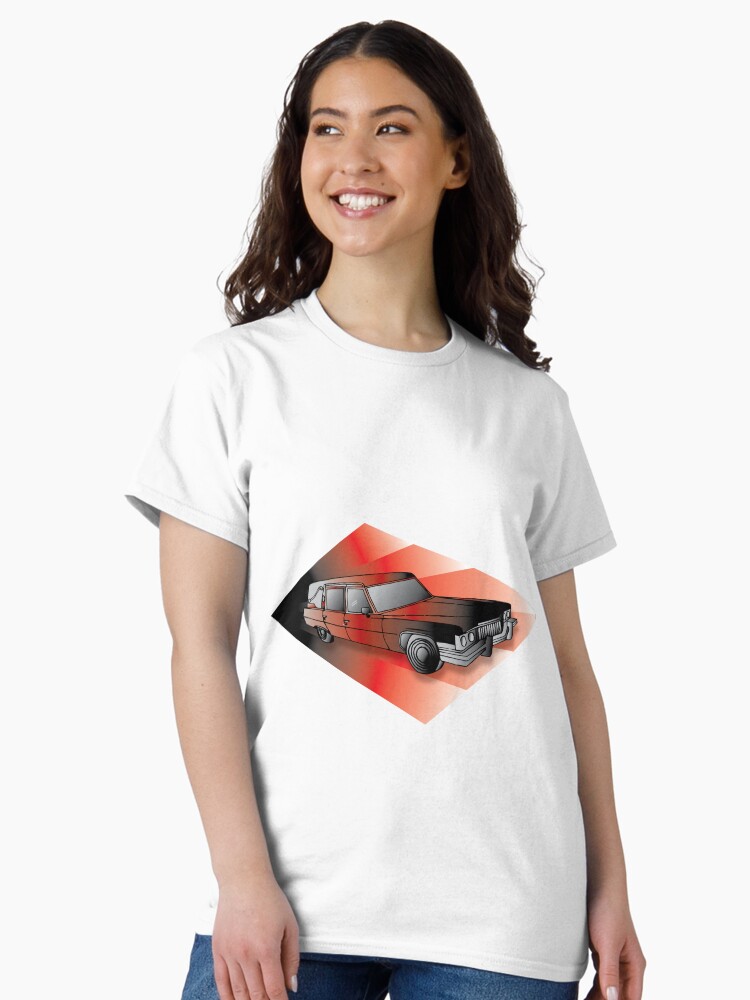 Thumbnail 2 of 7, Classic T-Shirt, Let's Go Hearse designed and sold by HearseMerch.