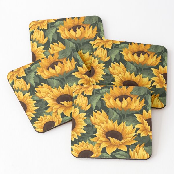 Item preview, Sunflowers Inspired By Nature | Cheerful Sunflower Spring Plant | Green Sun designed and sold by BoredF.