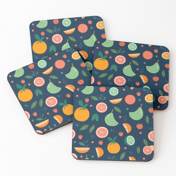 Item preview, Colorful Tropical Fruits Fruit Pattern designed and sold by Wonder Of Light.