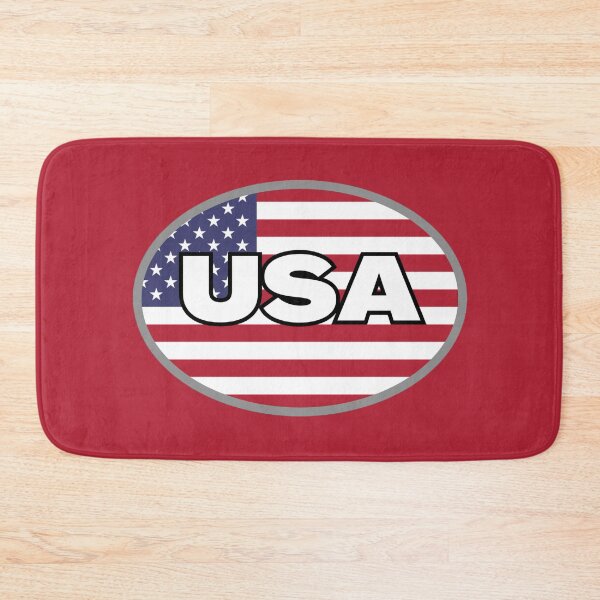 Item preview, USA Flag Oval 4th of July American Flag  designed and sold by Sunshine-Dreams.