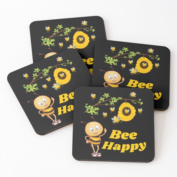 Item preview, Happy Bee Happy A Swarm of Bees designed and sold by BoomBoomBaby.
