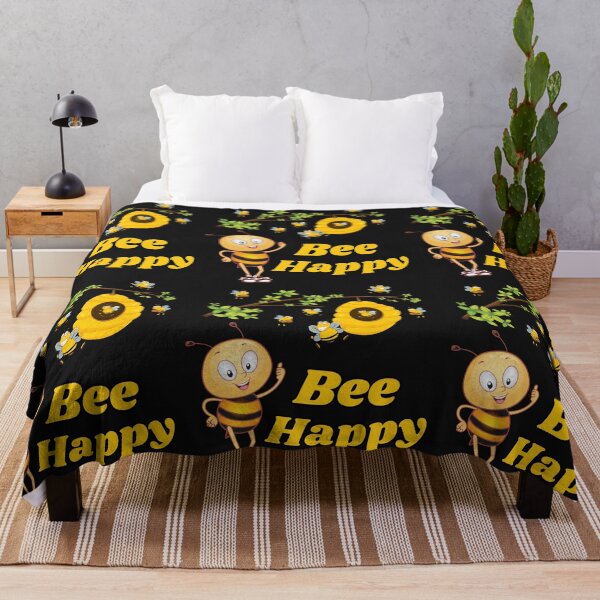 Item preview, Happy Bee Happy A Swarm of Bees designed and sold by BoomBoomBaby.