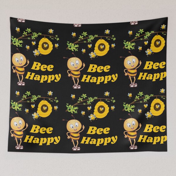 Item preview, Happy Bee Happy A Swarm of Bees designed and sold by BoomBoomBaby.