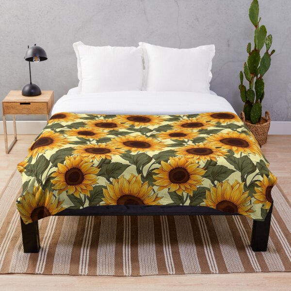 Aperçu de l'œuvre Esthétique de tournesol jaune printanier | Tournesol Enthousiaste | Tournesol pastel inspiré de la nature créée et vendue par BoredF.