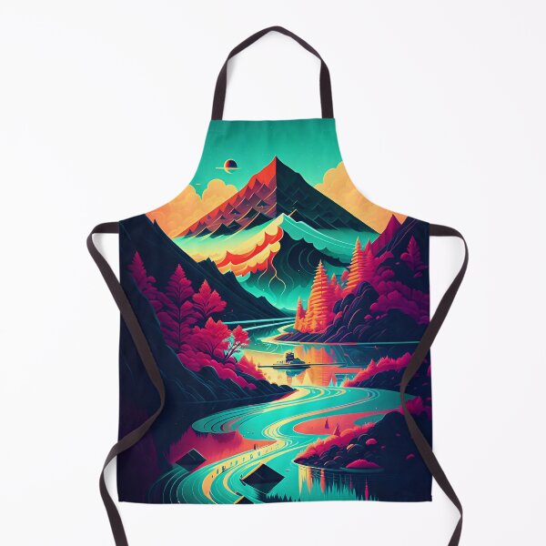 Item preview, Mountain Scene designed and sold by ArtFactoryAI.
