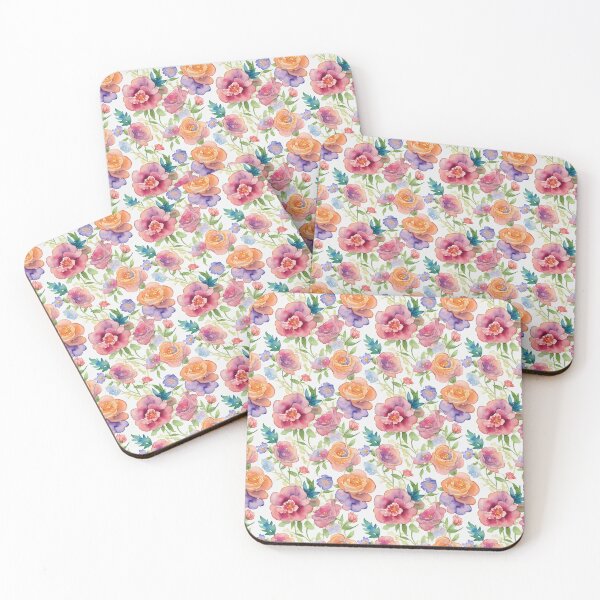 Item preview, Ethereal Blooms: Exquisite Watercolor Floral Seamless Pattern designed and sold by CelTopSkinz.