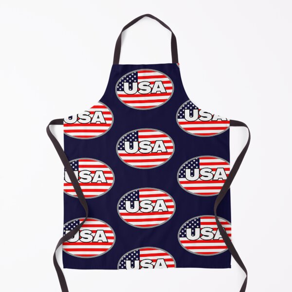Item preview, USA Flag Oval 4th of July High Contrast American Flag designed and sold by Sunshine-Dreams.