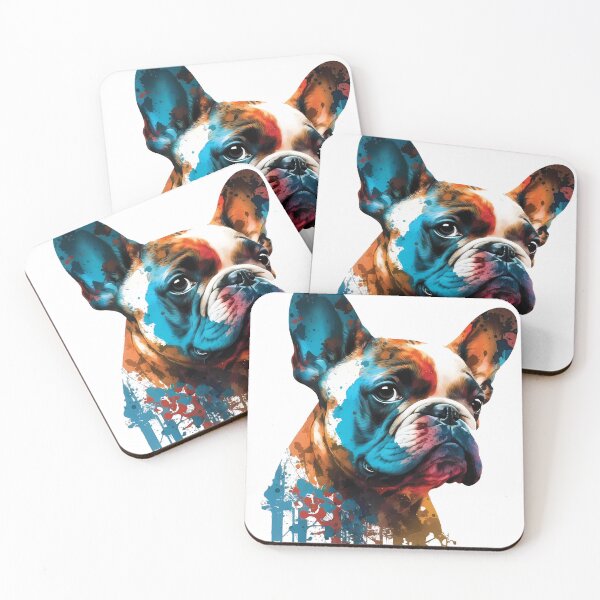 Item preview, French Bulldogs, Small-sized Dogs designed and sold by MVDigitalArt.