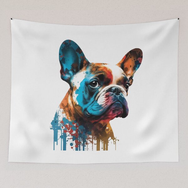 Item preview, French Bulldogs, Small-sized Dogs designed and sold by MVDigitalArt.