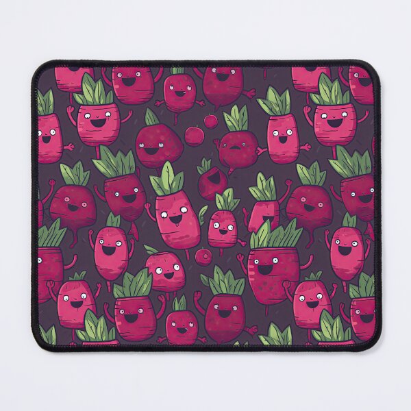 Item preview, Cute funny cartoon beet pattern designed and sold by Pinkbirdie.