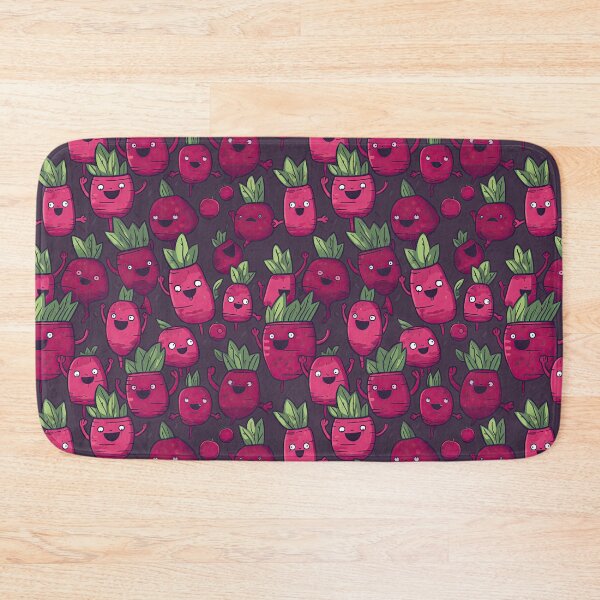 Item preview, Cute funny cartoon beet pattern designed and sold by Pinkbirdie.
