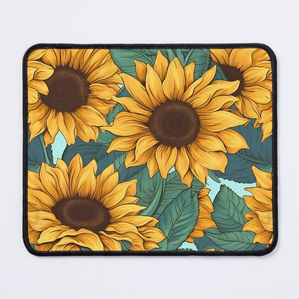 Item preview, Sunflowers Inspired By Nature | Sunflowers Oil Painting | Pastel Sunflower designed and sold by BoredF.