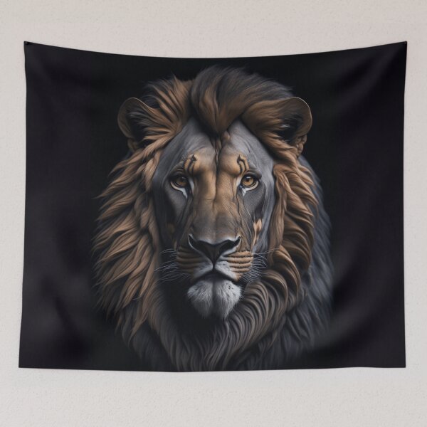 Item preview, Majestic Lion's Gaze designed and sold by ArcticWolf-Art.